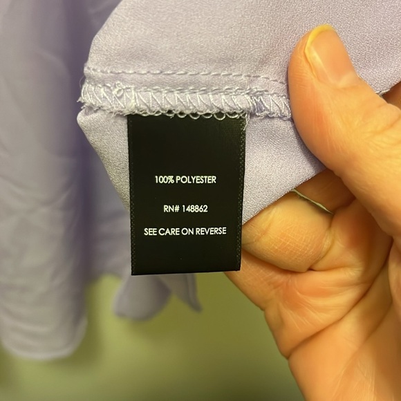 TORRID Purple Women's cutout blouse size 3 - Picture 3 of 7